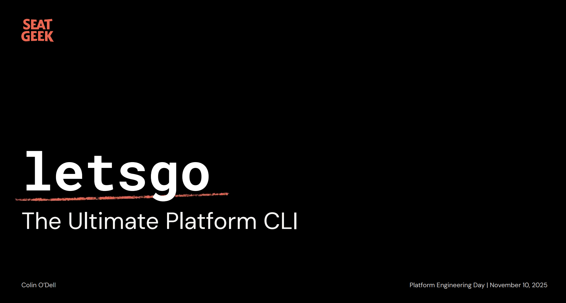 letsgo - The Ultimate Platform CLI