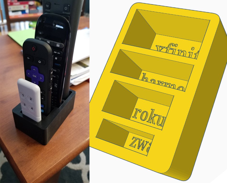 Remote Control Holder 2.0