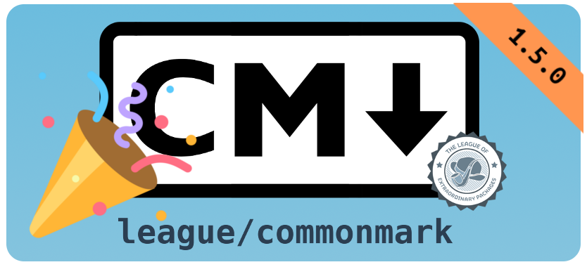 league/commonmark 1.5.0 release