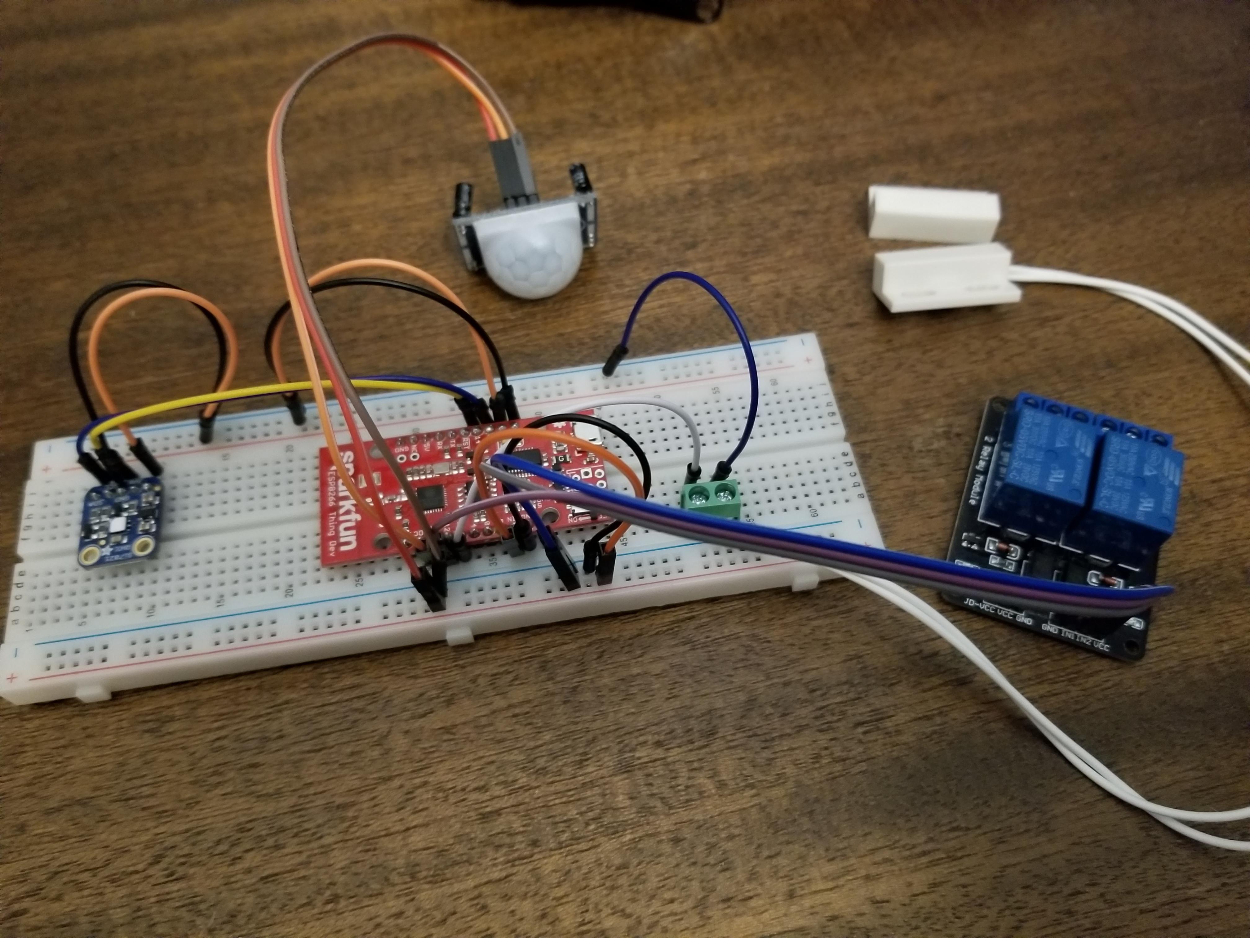 ESP8266 Garage Multisensor for Home Assistant